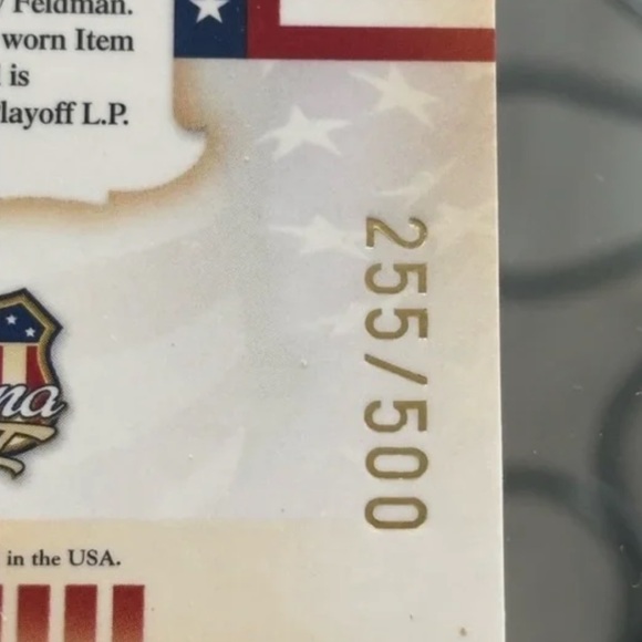 Corey Feldman 2008 Donruss Goonies Movie Worn Material Celebrity Card /500 - Picture 3 of 3